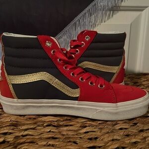 Vans Captain Marvel skateboard shoes